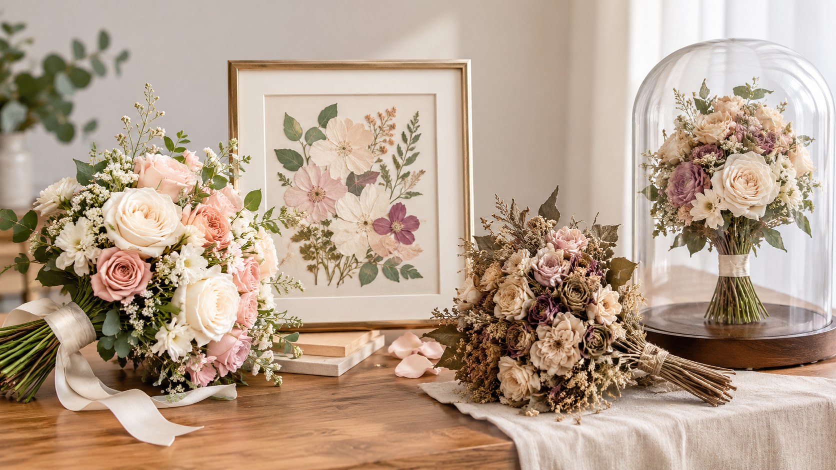 Which Wedding Bouquet Preservation Method Should You Choose
