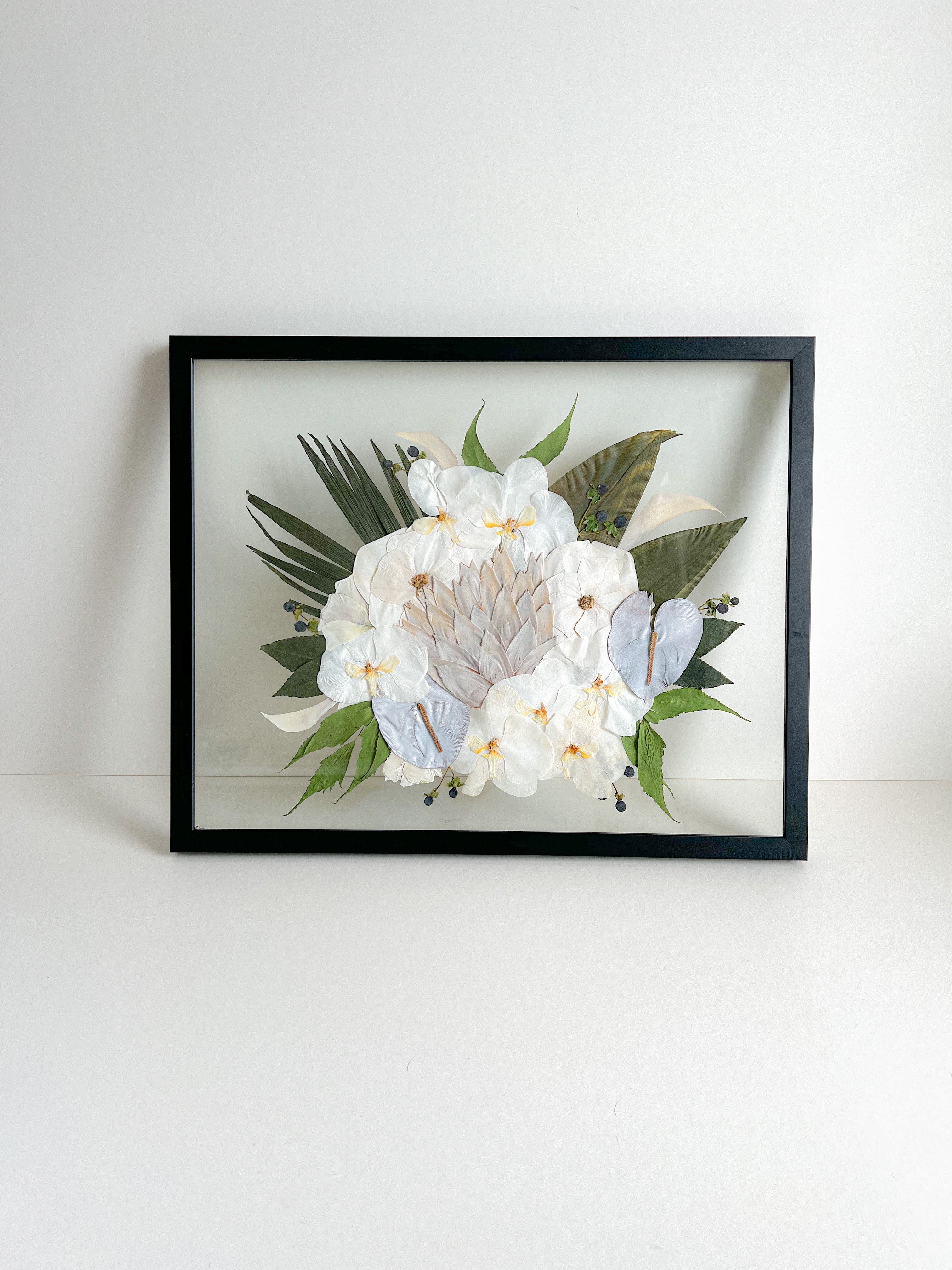 Bridal Frames for Wedding Bouquets - Olive Branch Studios