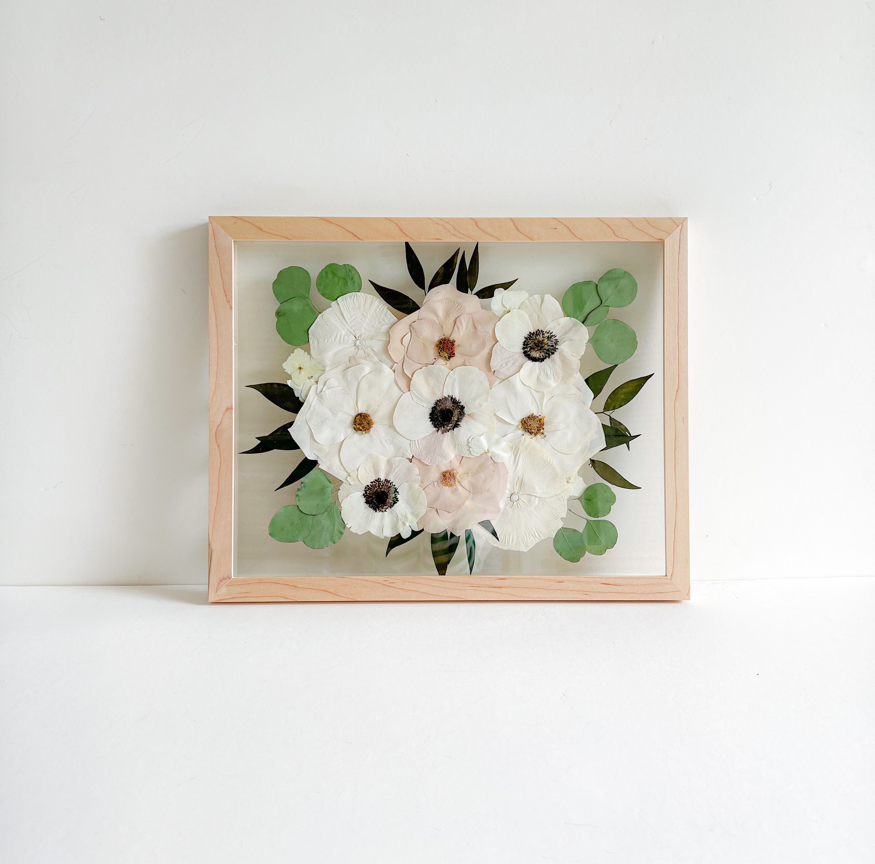 Pressed Wedding Bouquet In Fort Myers - Olive Branch Studios